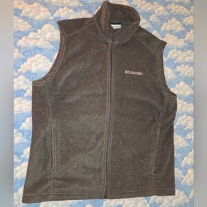 Columbia Gray Fleece Vest